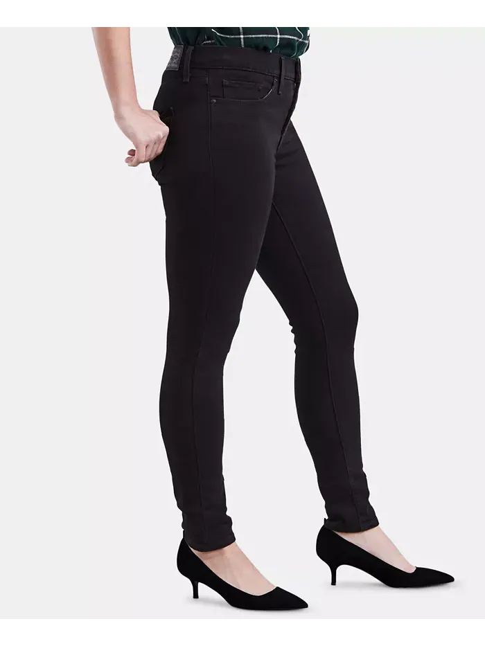 Женские скинни джинсы 311 с эффектом коррекции фигуры, укороченные Levi's — изображение 3 из 6, черный
