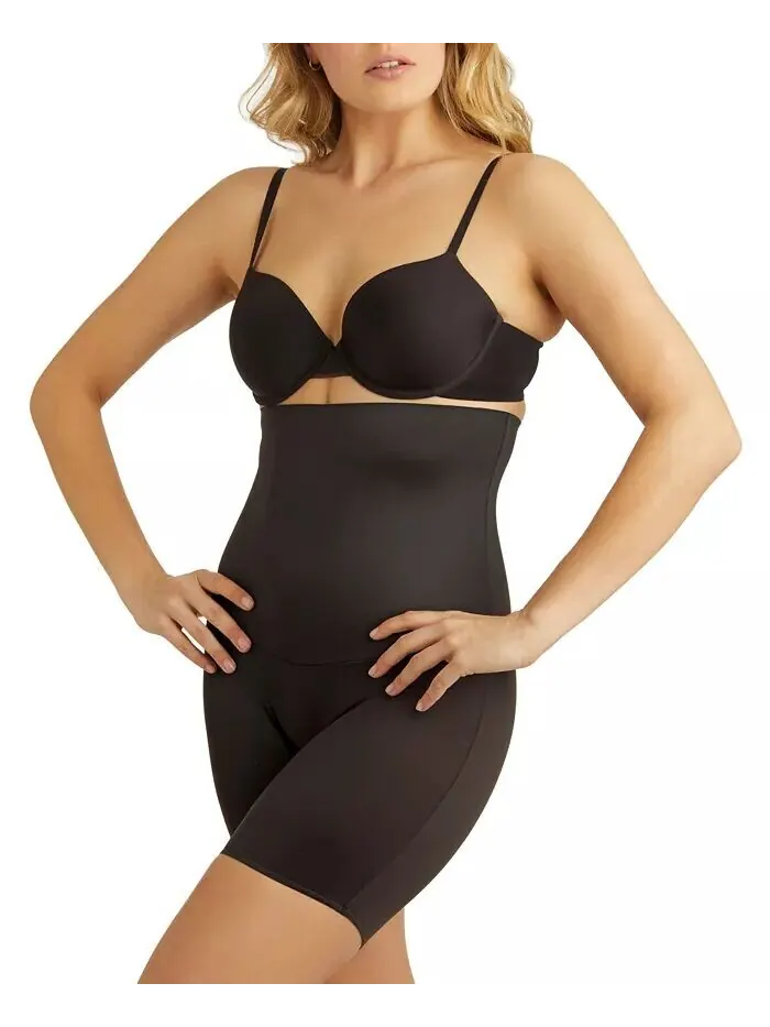 Женское удобное утягивающее белье с высокой талией и бедрами 2519 Miraclesuit — черный