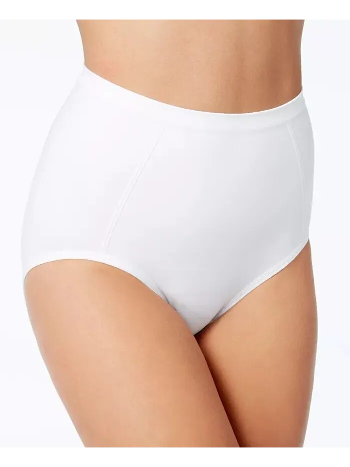 Женские бесшовные трусы-слипы Extra Firm Tummy Control, 2 шт. в упаковке X245 Bali — изображение 1 из 6, белый/белый