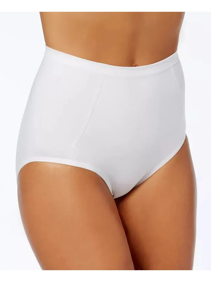 Женские бесшовные трусы-слипы Extra Firm Tummy Control, 2 шт. в упаковке X245 Bali — изображение 2 из 6, белый/белый
