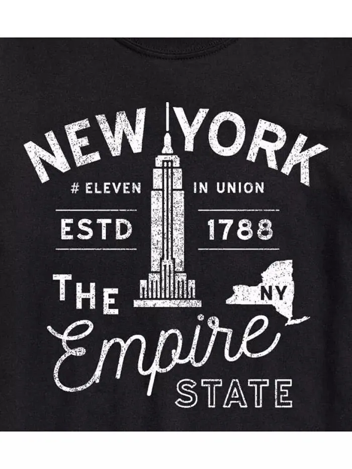 Мужская футболка с коротким рукавом Hybrid Apparel New York AIRWAVES — изображение 3 из 7, черный