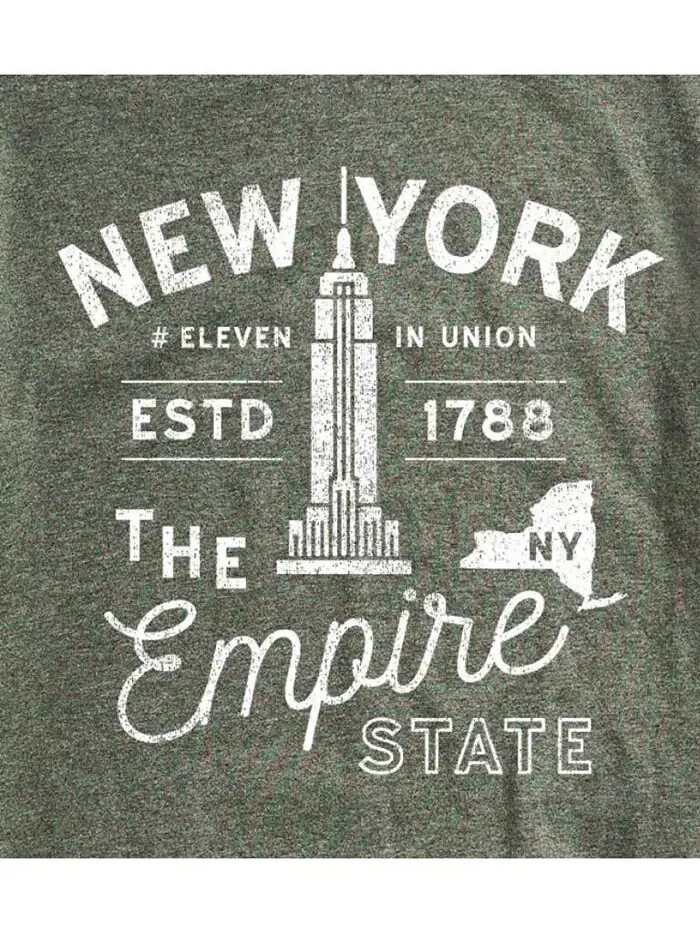 Мужская футболка с коротким рукавом Hybrid Apparel New York AIRWAVES — изображение 4 из 7, черный