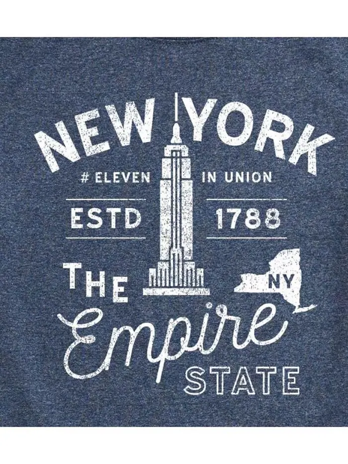 Мужская футболка с коротким рукавом Hybrid Apparel New York AIRWAVES — изображение 6 из 7, черный