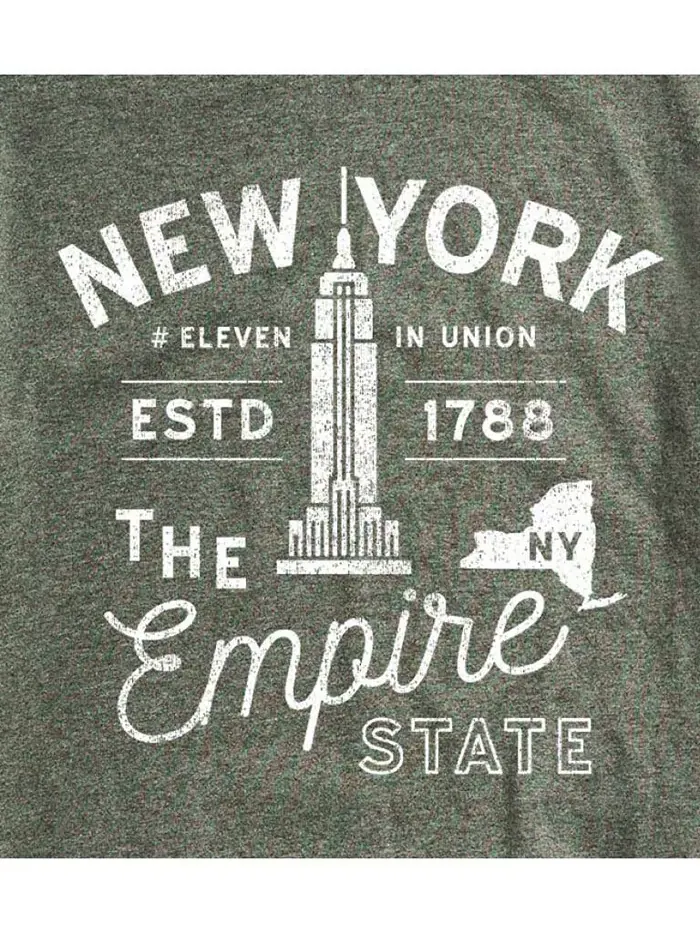 Футболка мужская с коротким рукавом Hybrid Apparel New York AIRWAVES — изображение 2 из 7, зеленый