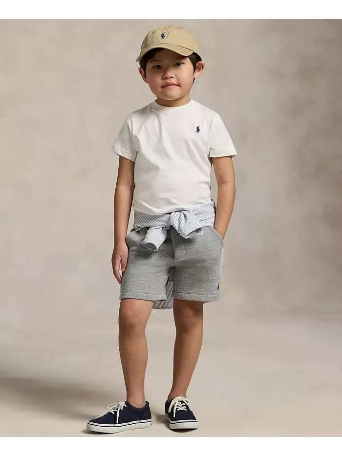 Детские и мальчиковые флисовые шорты на резинке Polo Ralph Lauren — изображение 2 из 5, стриженый