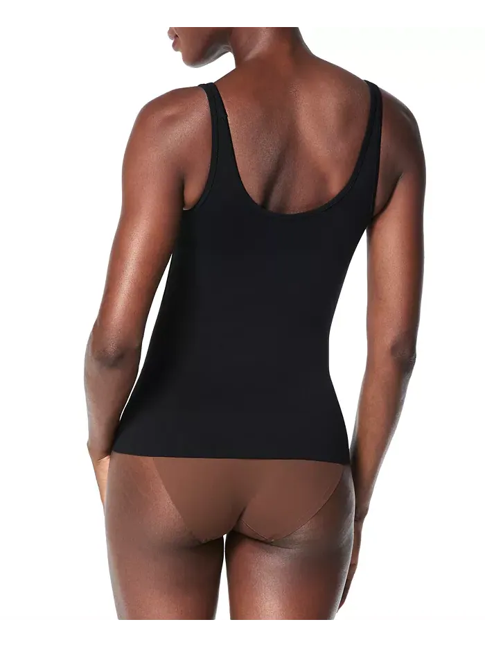 Женский повседневный бесшовный утягивающий топ SPANX — изображение 2 из 3, черный