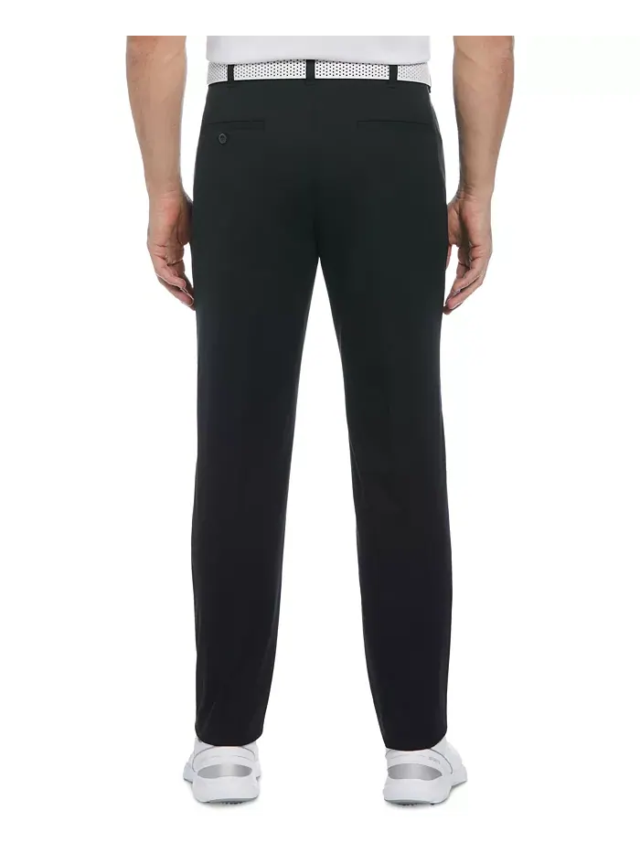 Мужские влагоотводящие брюки для гольфа с эластичным поясом Active-Waistband PGA TOUR — изображение 2 из 2, черный