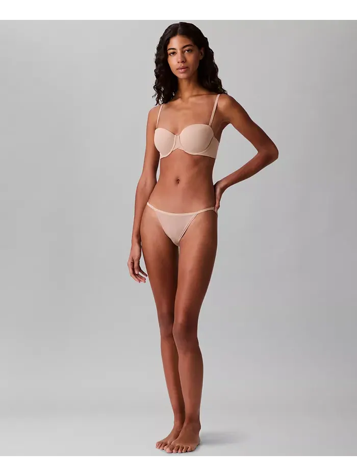 Женский бюстгальтер с легкой подкладкой и косточками QF7537 Calvin Klein — изображение 3 из 5, кедр