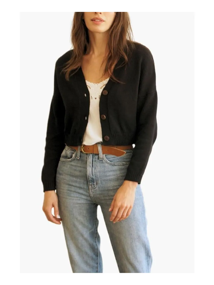 Женский хлопковый укороченный кардиган Diana Paneros Clothing