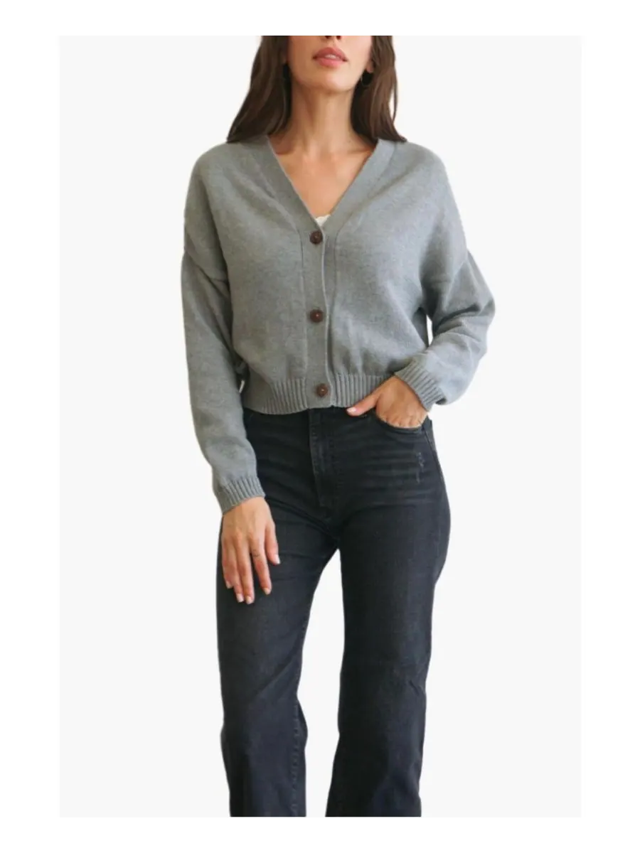 Женский хлопковый укороченный кардиган Diana Paneros Clothing