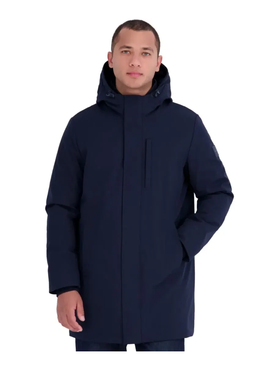 Мужской парка из софтшелла с капюшоном FlexTech Calvin Klein