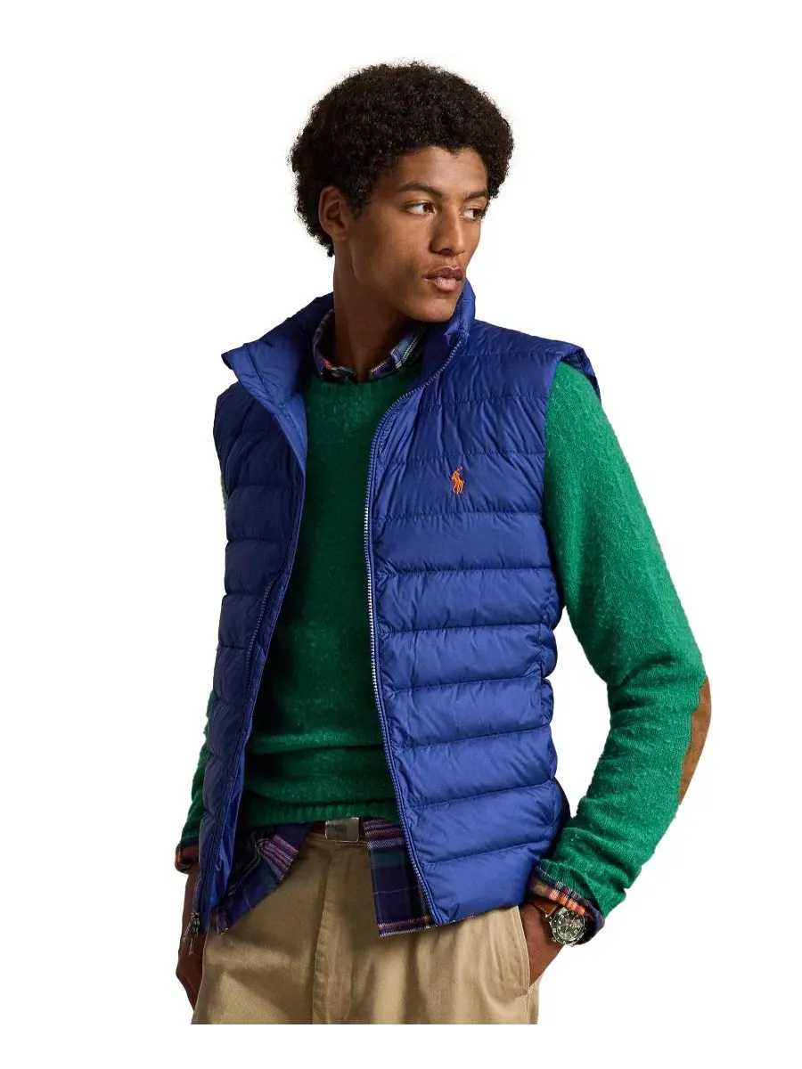 Мужской жилет утепленный с капюшоном The Colden Packable Down Vest Polo Ralph Lauren
