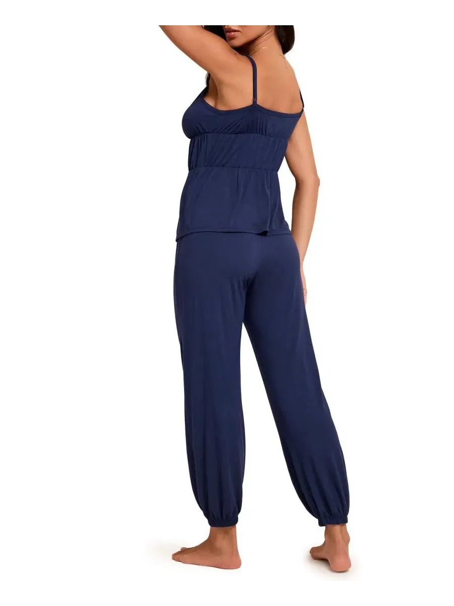 Женский пижамный комплект Paulina Cami And Pants Pajama Set Adore Me — изображение 5 из 5, синий