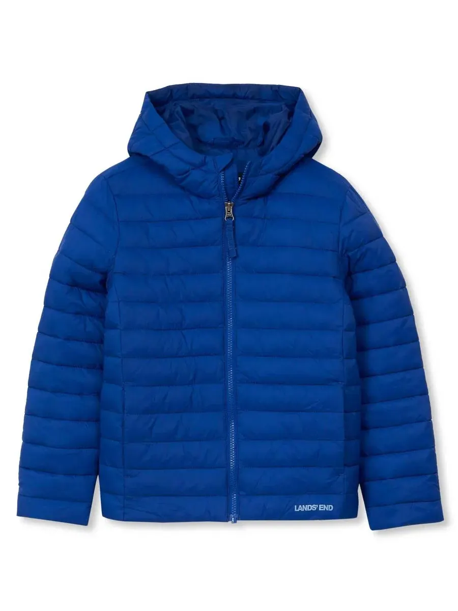 Детская куртка с капюшоном и утеплителем Husky FeatherFree Insulated Hooded Packable Jacket Lands' — изображение 1 из 4