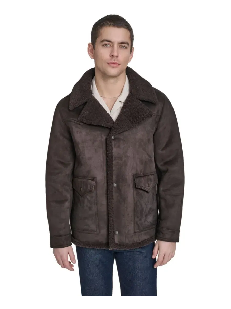 Куртка-ранчер с воротником-стойкой, модель Laydown Collar Classic-Fit Rancher Jacket Levi's