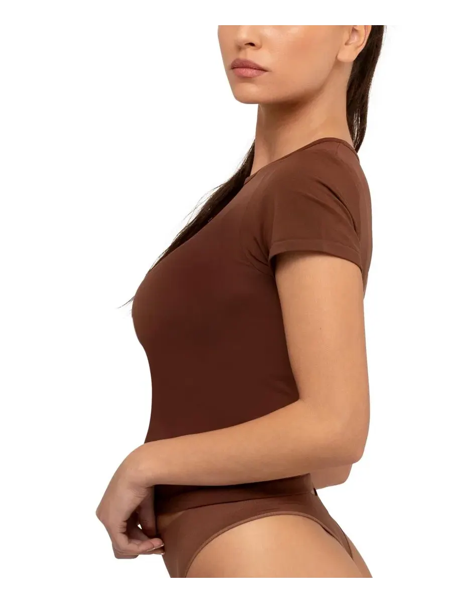 Футболка с коротким рукавом и круглым вырезом, модель The Perfect Short-Sleeve Crewneck T-Shirt — изображение 5 из 6