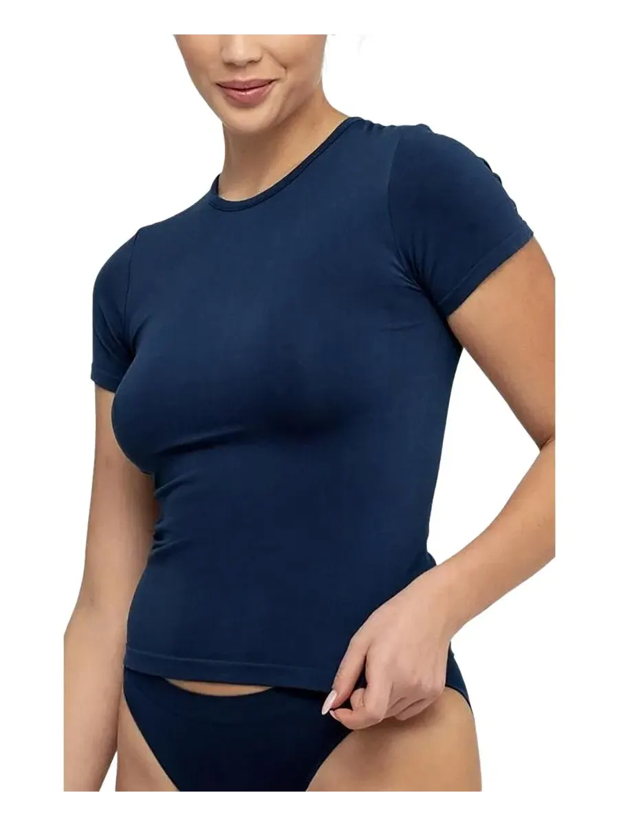 Футболка с коротким рукавом и круглым вырезом The Perfect Short-Sleeve Crewneck T-Shirt Underoutfit — изображение 4 из 4