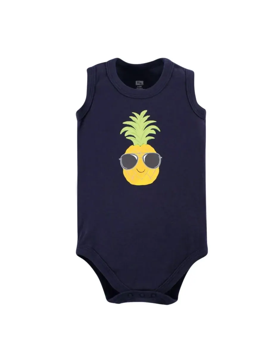 Мягкие хлопковые комбинезоны без рукавов Hudson Baby — изображение 2 из 2, зеленый