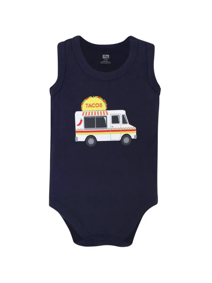 Мягкие хлопковые комбинезоны без рукавов Hudson Baby, Sloth — изображение 2 из 6