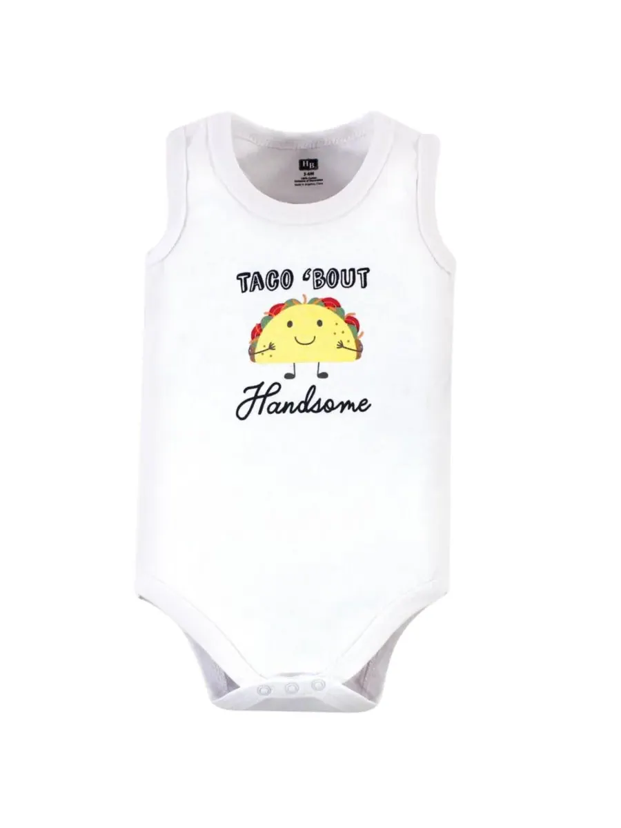 Мягкие хлопковые комбинезоны без рукавов Hudson Baby, Sloth — изображение 3 из 6