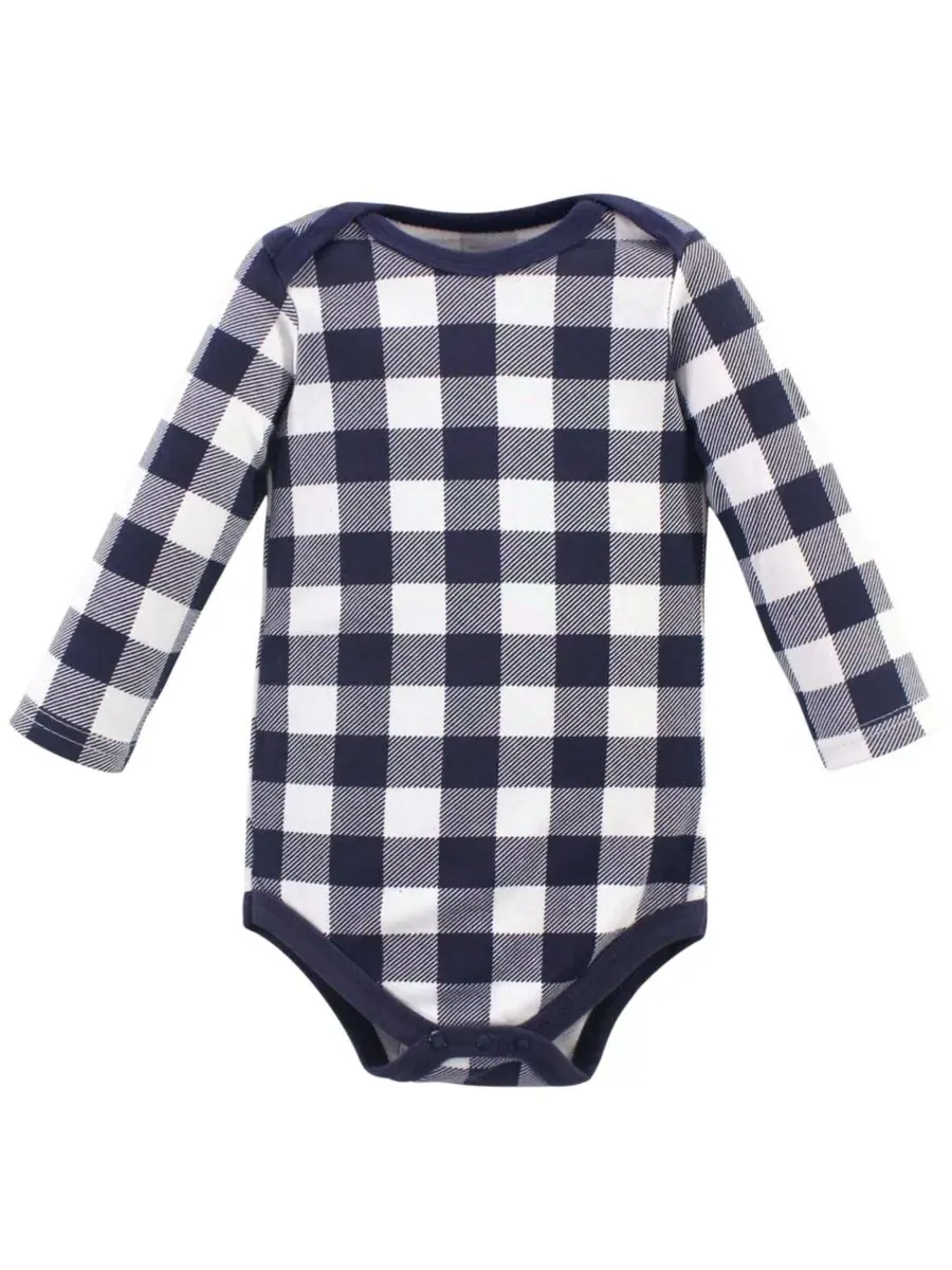 Коллекция из пяти хлопковых боди с длинными рукавами Hudson Baby, Polar Bear — изображение 3 из 6