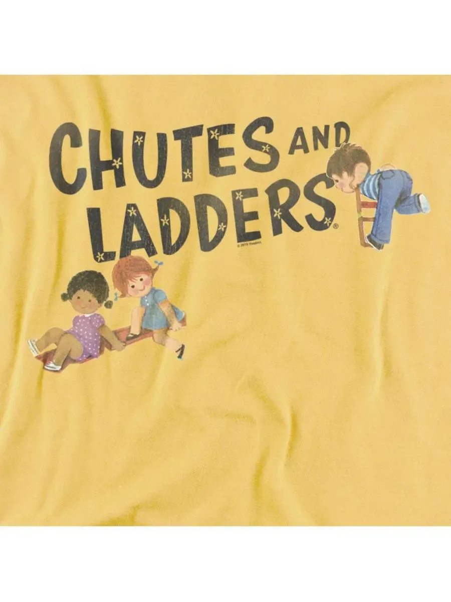Футболка с длинным рукавом Chutes And Ladders Logo Logovision — изображение 2 из 3, желтый