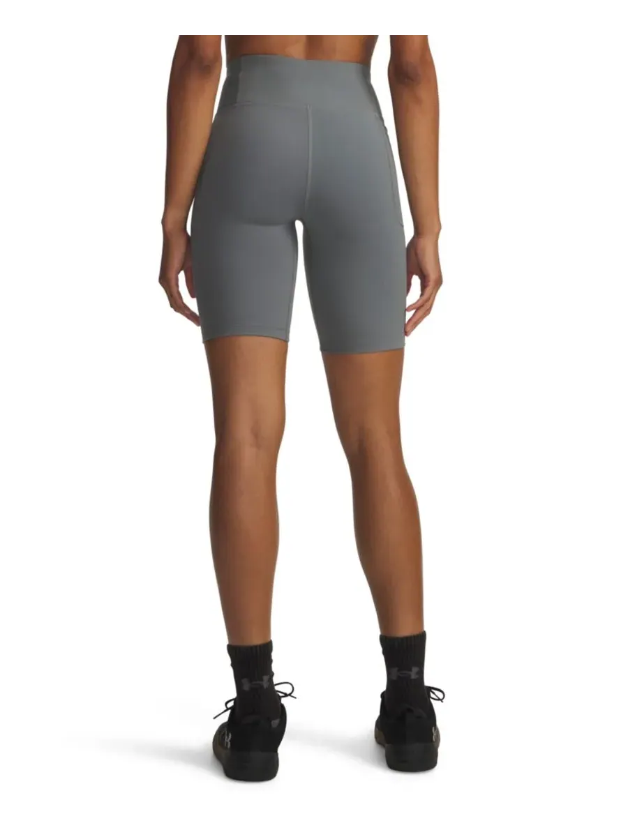 Женские велосипедные шорты Motion с застежкой-молнией Under Armour — изображение 4 из 4, зеленый