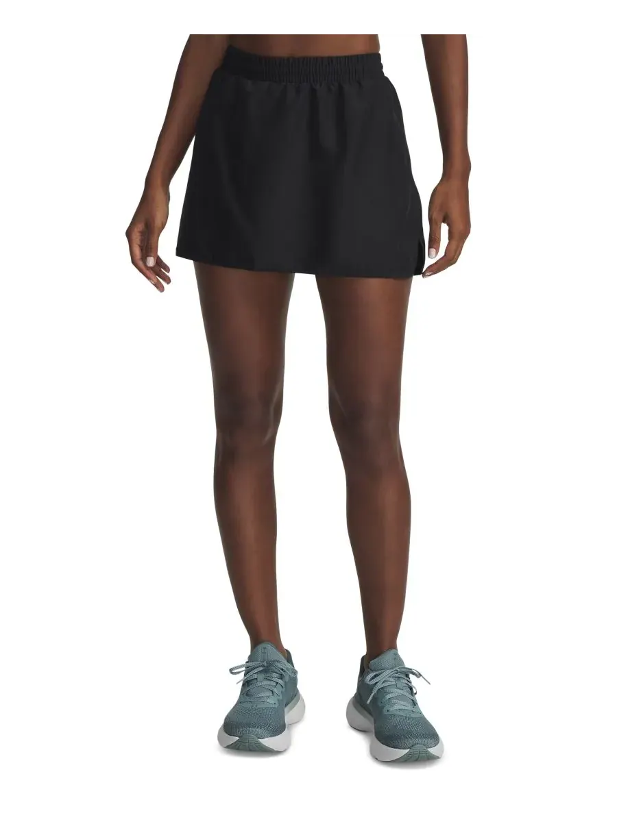 Женская беговая юбка-шорты Under Armour — изображение 1 из 4, черный