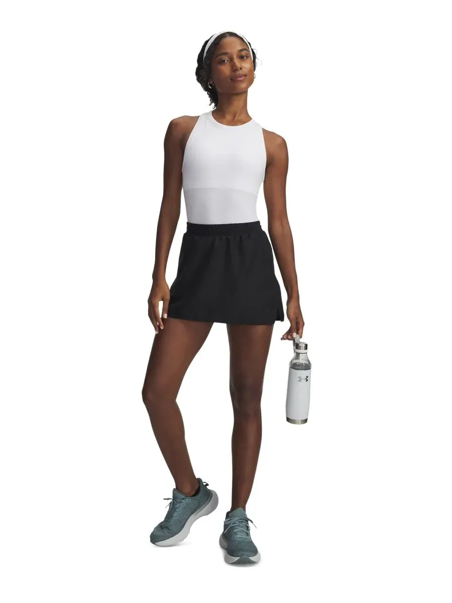 Женская беговая юбка-шорты Under Armour — изображение 2 из 4, черный
