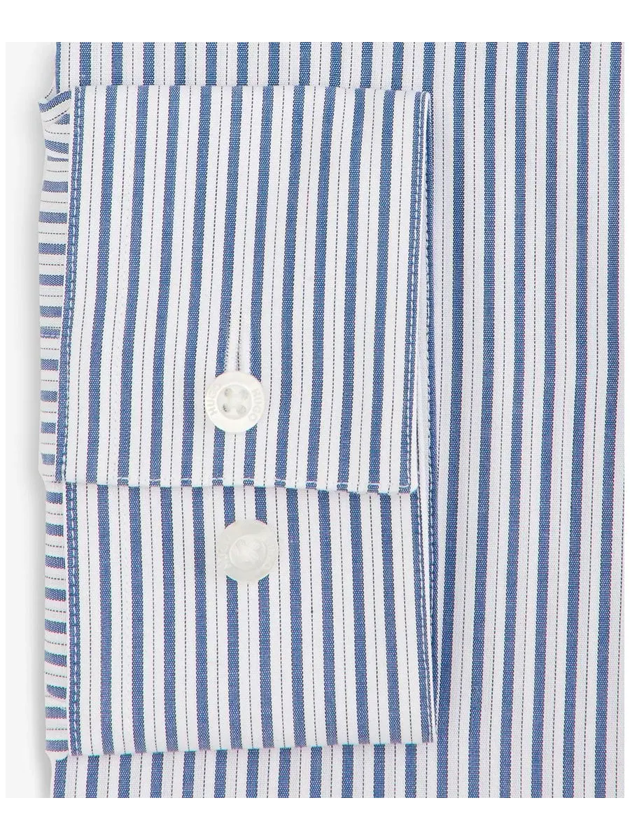 Рубашка HUGO by Hugo Boss Valerio Modern-Fit — изображение 9 из 9, синий