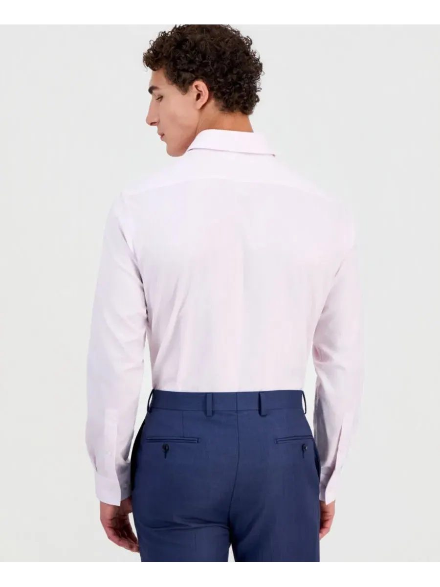 Рубашка Valerio Modern-Fit Hugo Boss — изображение 2 из 6, светлый розовый