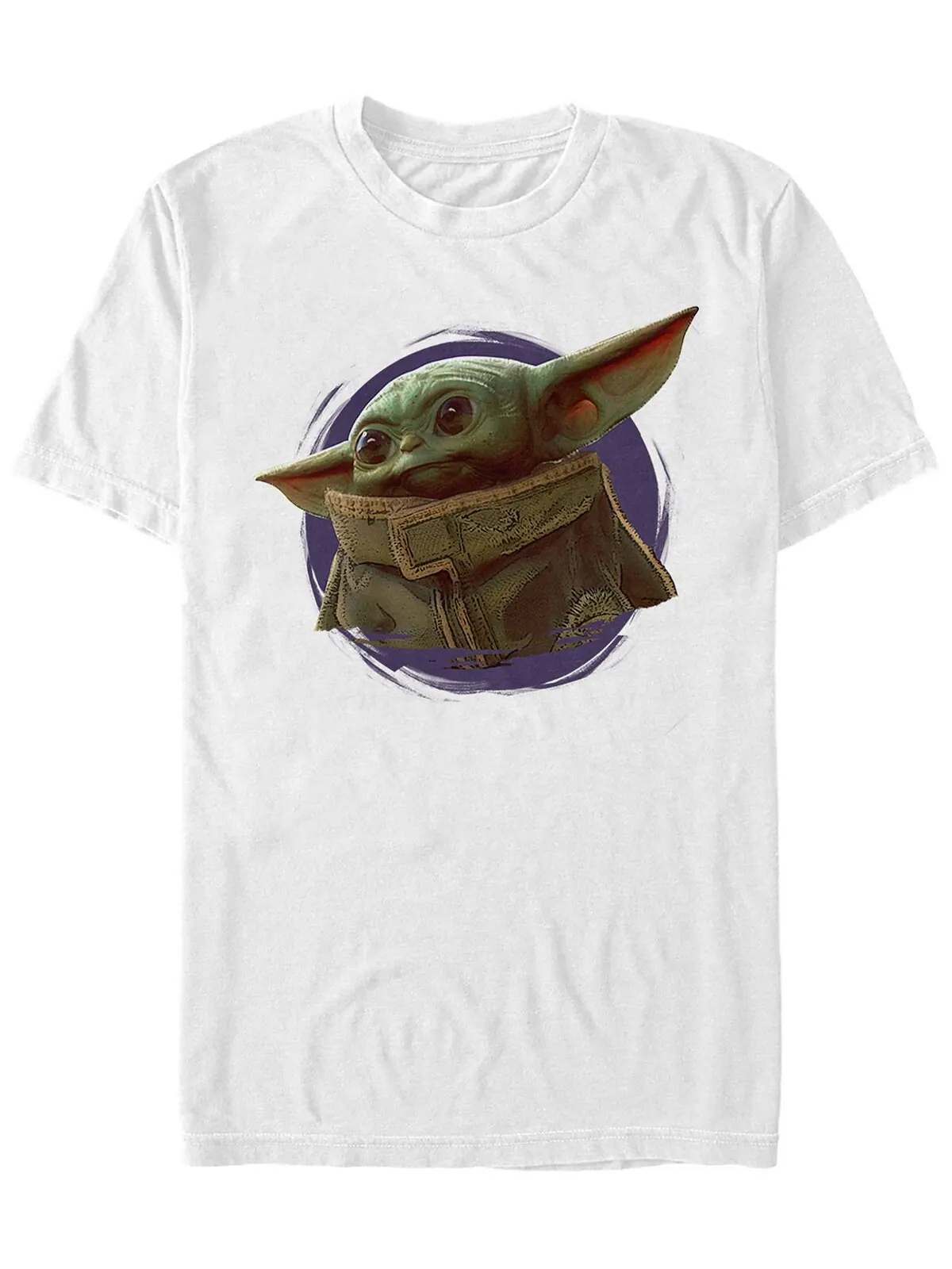Звездные войны the mandalorian the child purple smoke с коротким рукавом мужская футболка Fifth Sun — изображение 1 из 2
