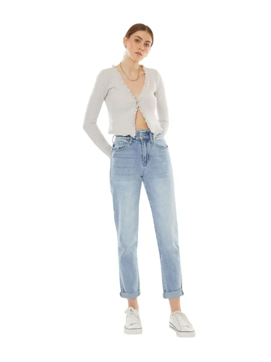 Женские джинсы Chantal Ultra High Rise Mom Jeans Kancan