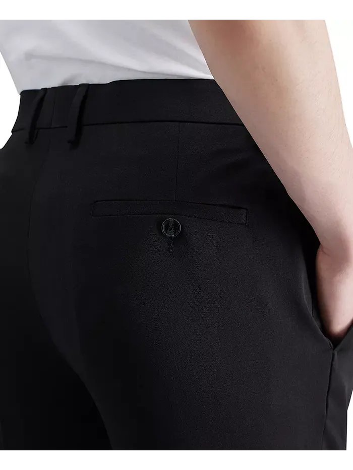 Мужские облегающие брюки со стретчем Kenneth Cole Reaction — изображение 5 из 7, черный