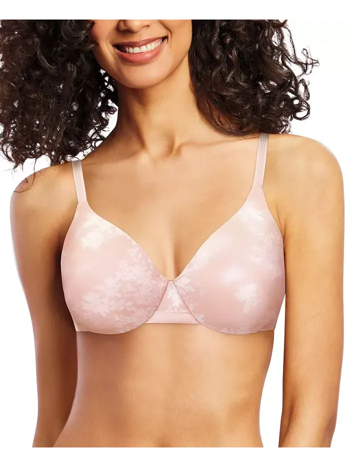 Однотонный утягивающий бюстгальтер с косточками One Smooth U Concealing and Shaping 3W11 Bali — изображение 1 из 2, белый