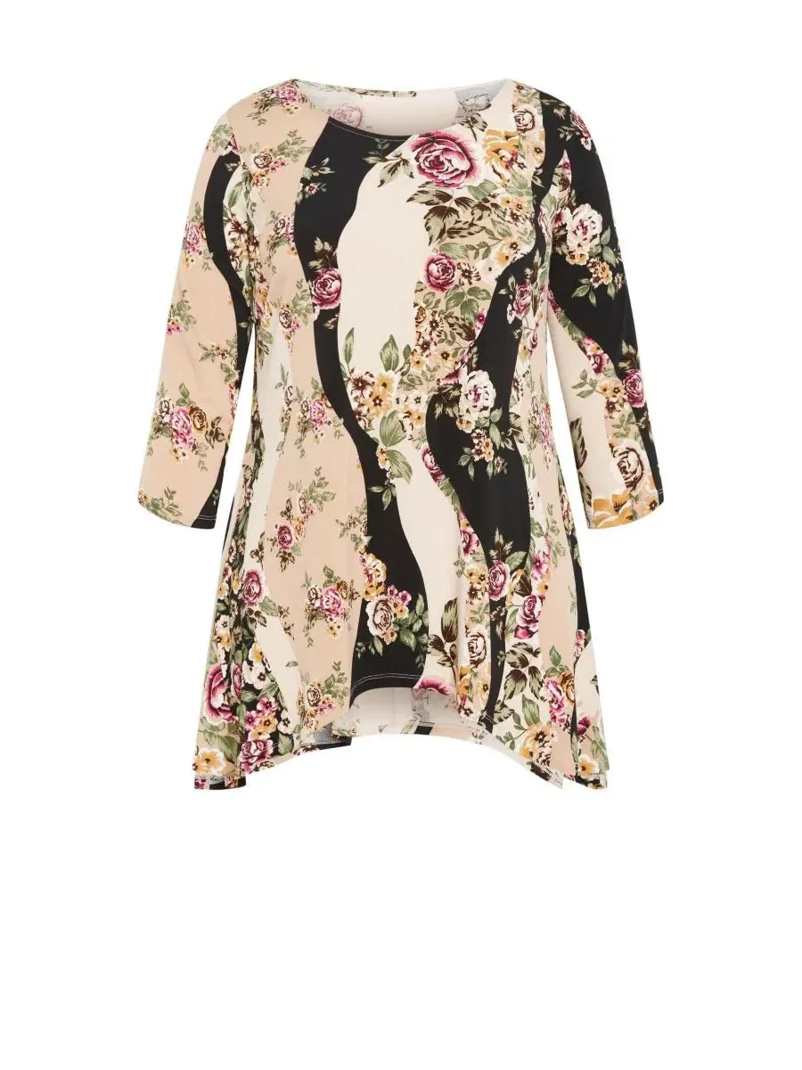 Туника с длинным рукавом Alana Tunic AVENUE — изображение 3 из 3, розовый