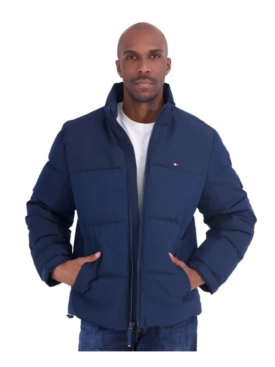 Утепленная куртка-пуховик с капюшоном, без капюшона Tommy Hilfiger