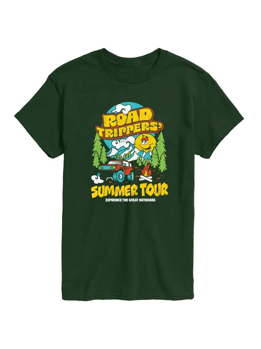 Футболка с коротким рукавом Road Trippers Summer Tour AIRWAVES — изображение 1 из 3, зеленый