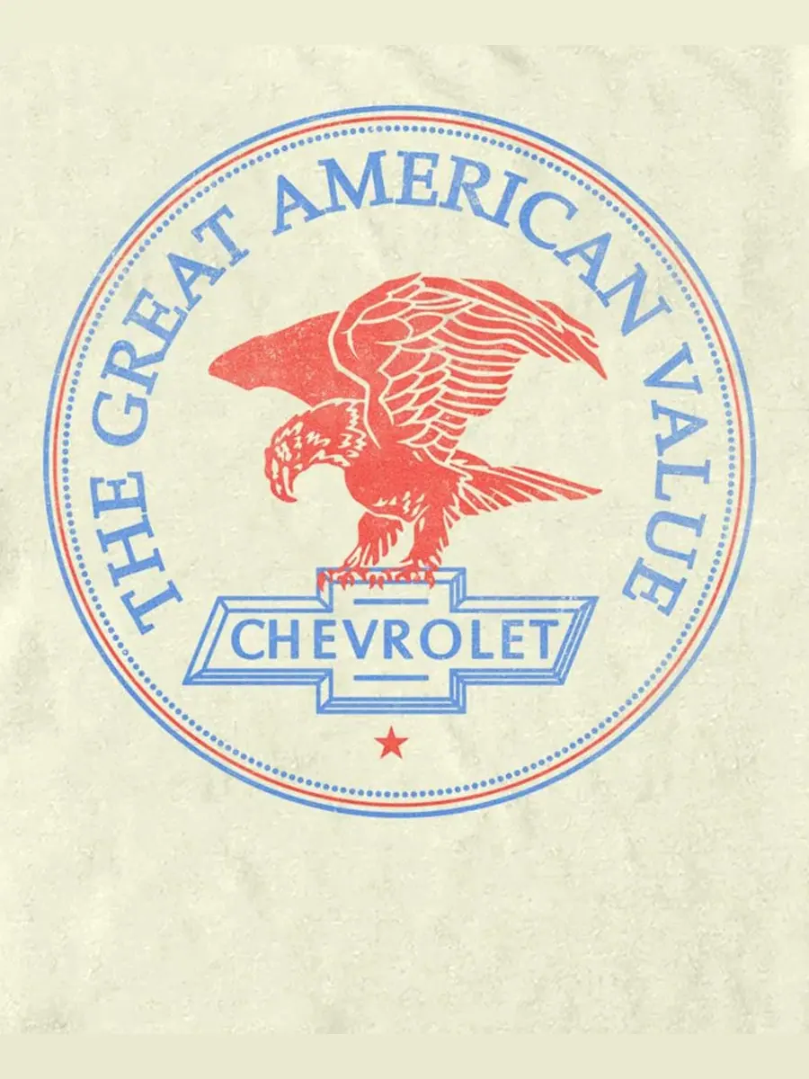 Футболка с принтом License Chevy Eagle Fifth Sun — изображение 3 из 3, прозрачный