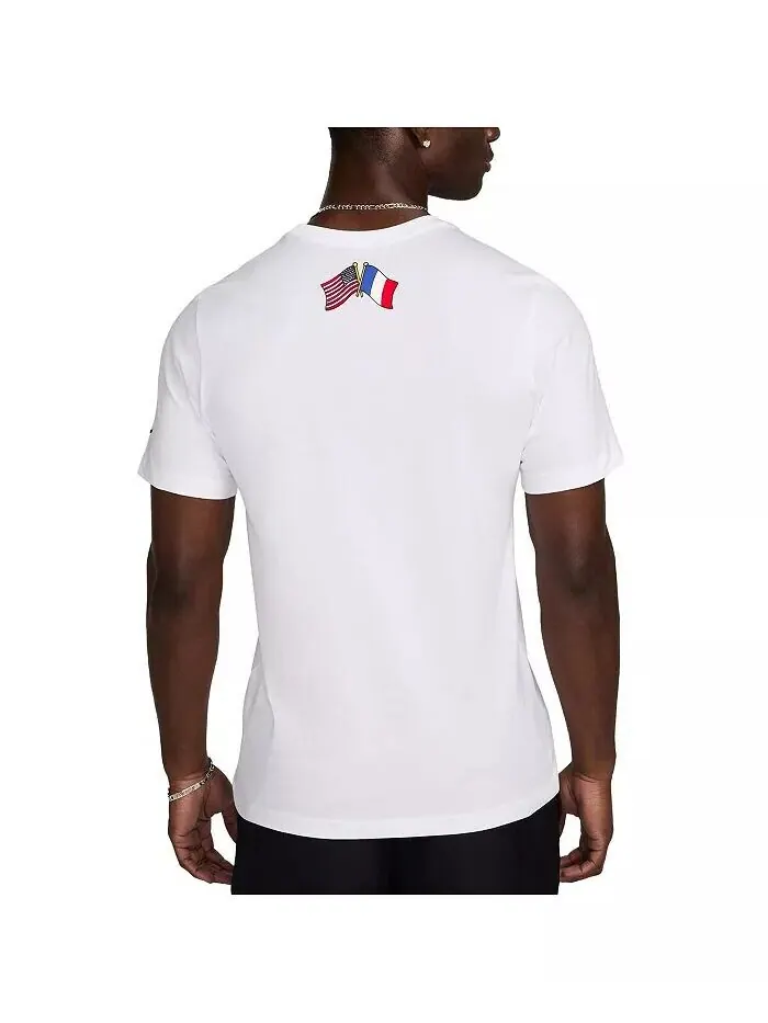 Мужская белая футболка Team USA Eagle Club Nike — изображение 4 из 4, белый