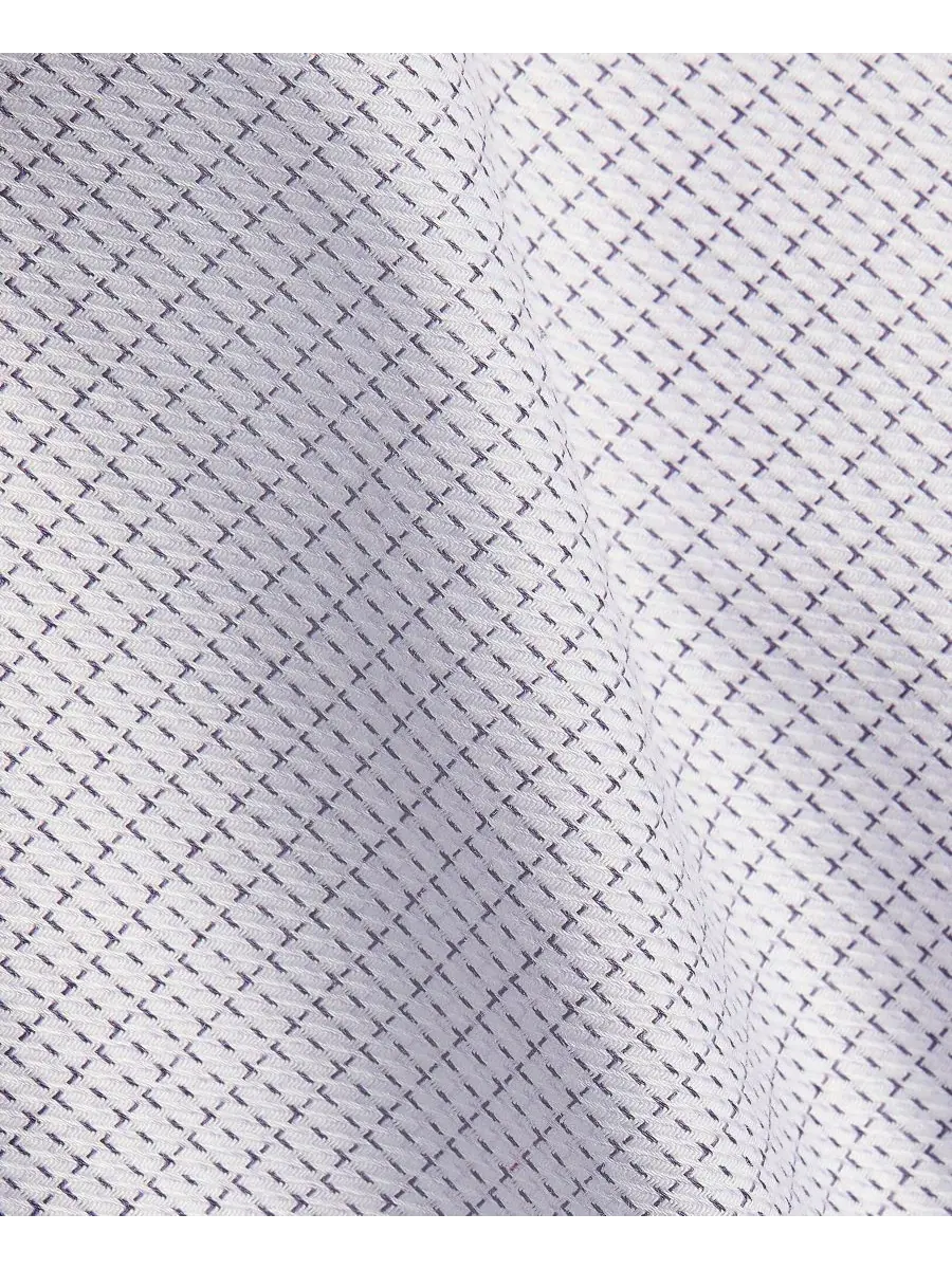 Мужская рубашка Calvin Klein с воротником-стойкой, из хлопка с эластаном, слим-фит — изображение 3 из 3, фиолетовый