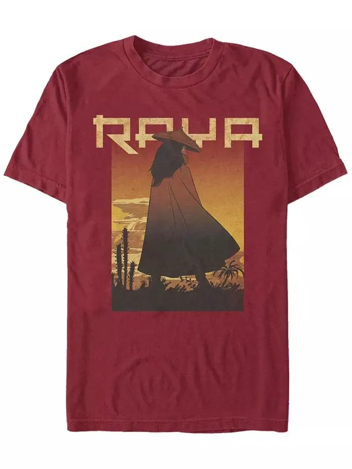 Мужская футболка Raya Desert с коротким рукавом и круглым вырезом Fifth Sun — изображение 1 из 1, красный