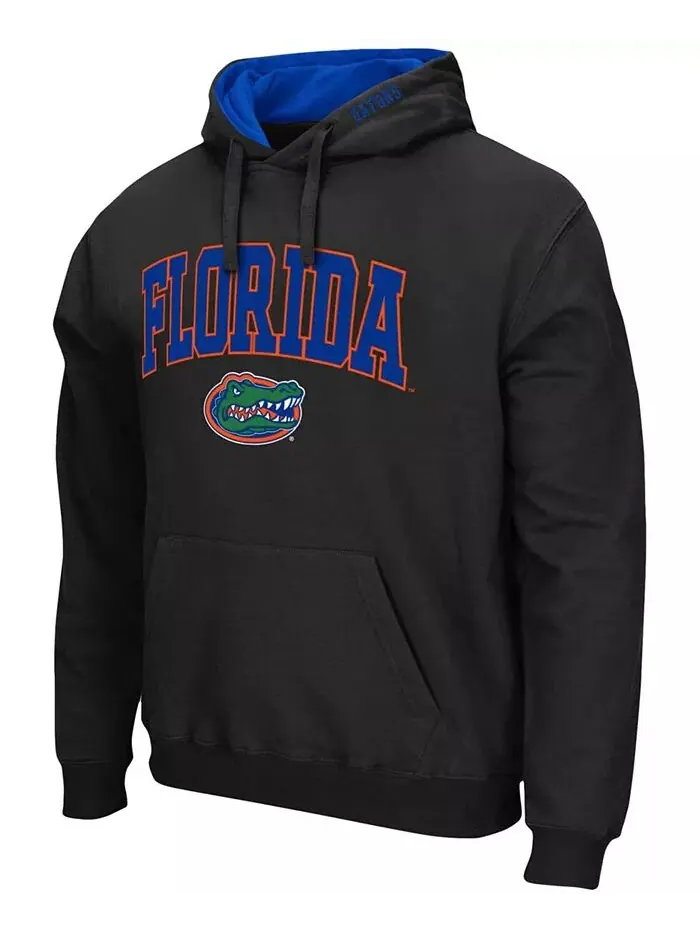 Мужская толстовка с капюшоном Florida Gators Arch Logo 3.0 Colosseum — изображение 5 из 5, белый