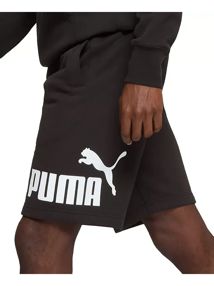 Мужские шорты с логотипом на шнурке Puma — изображение 3 из 3, черный