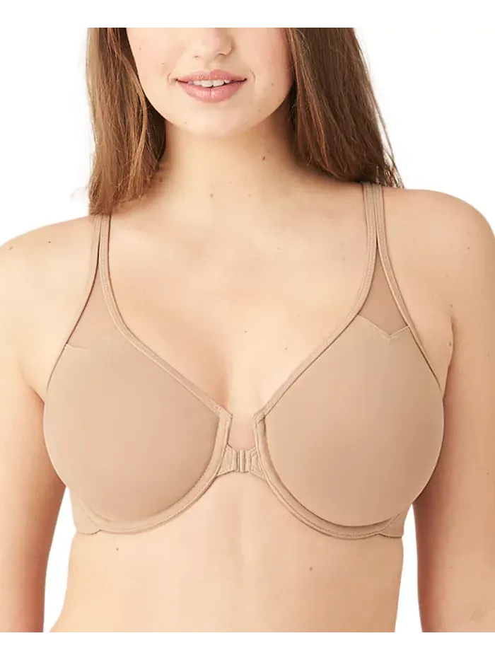 Бюстгальтер Body by Wacoal Racerback с косточками и передней застежкой 65124 — изображение 3 из 8, бежевый