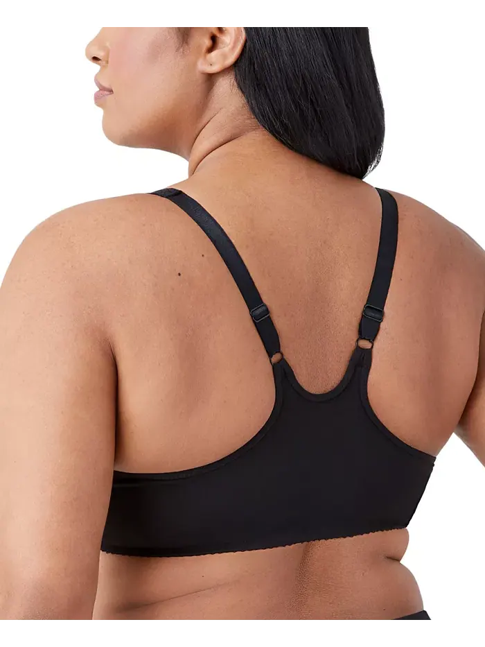 Бюстгальтер Body by Wacoal Racerback с косточками и передней застежкой 65124 — изображение 8 из 13, черный