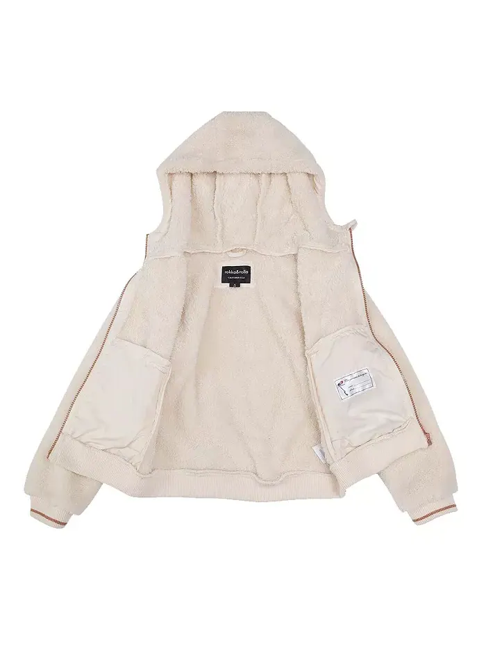 Детская куртка Sherpa Fleece Rokka&Rolla — изображение 7 из 9, светлый бежевый