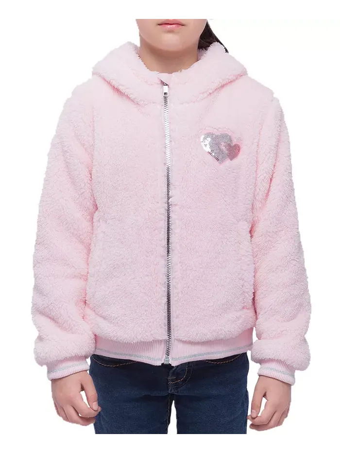 Детская куртка Sherpa Fleece Rokka&Rolla — изображение 1 из 9, розовый
