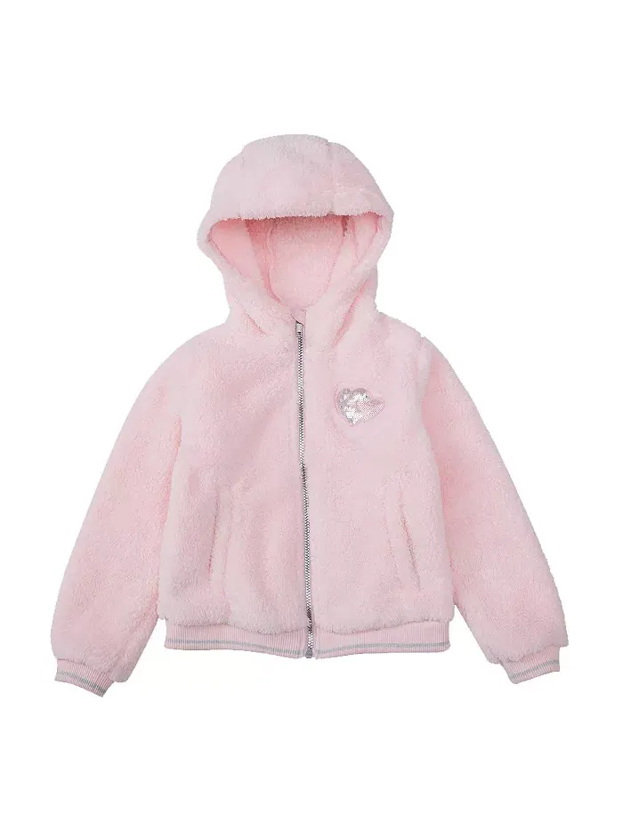 Детская куртка Sherpa Fleece Rokka&Rolla — изображение 3 из 9, розовый
