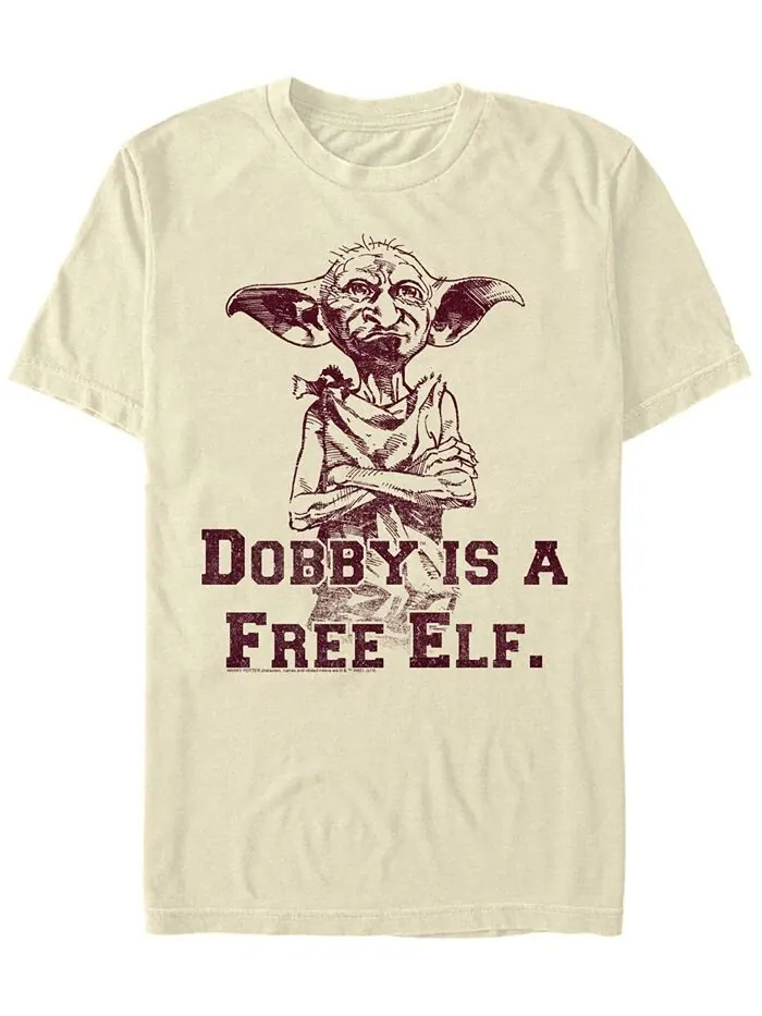 Мужская футболка Dobby Free Elf с короткими рукавами и круглым вырезом Fifth Sun — изображение 1 из 1, прозрачный